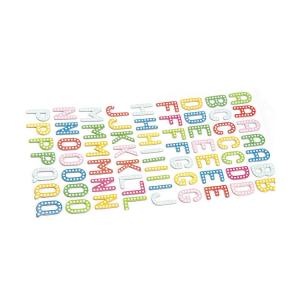 Quality Flexible Cute Small 3d Letter Stickers , PVC 3D Foam Alphabet Stickers wholesale