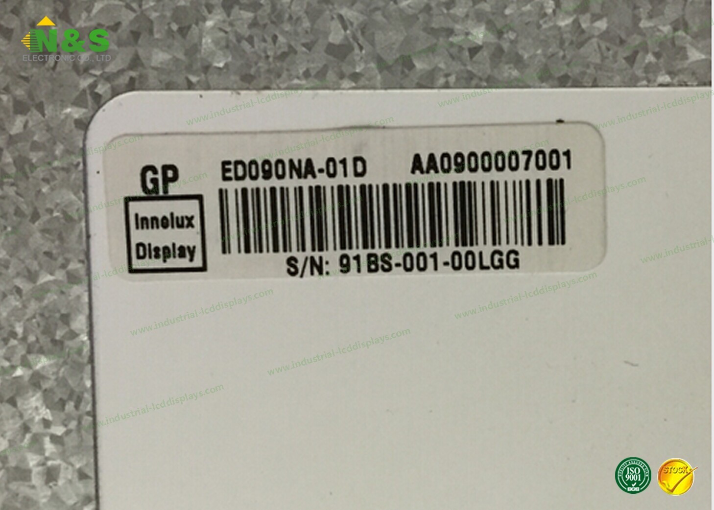 Hard Coating Assembly 9.0 Chimei LCD Panel ED090NA-01D With Full Viewing Angle