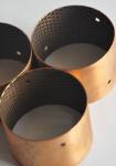 Industrial FB092 Sliding Bush , Injection Hole Bronze Bearing Chemical