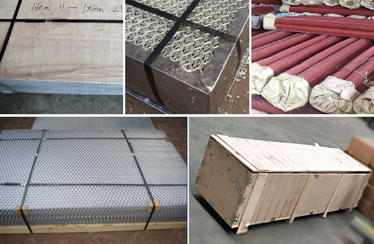 4ft X 8ft Diamond Hole Perforated 8mm Aluminum Expanded Sheet For Security Wall