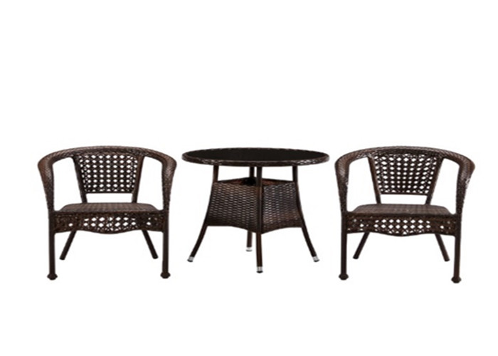Outdoor Rope Rattan Sofa Set Garden Dining Patio Furniture