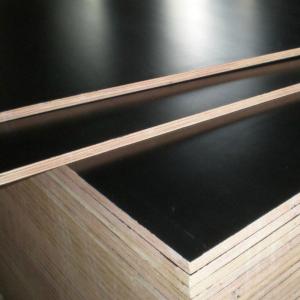 Quality Factory direct sale black and brown film faced plywood, cheap concrete shuttering plywood wholesale