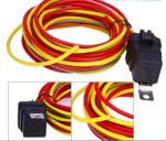 Automotive Relay 900mm Electric Vehicle Cable Dual Electric Cooling Fan