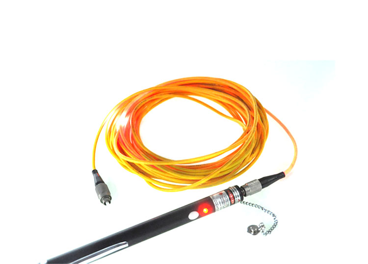 FTTH Network 650nm VFL Optical Black Laser Pen Type Fiber Optic Visual Fault Locator