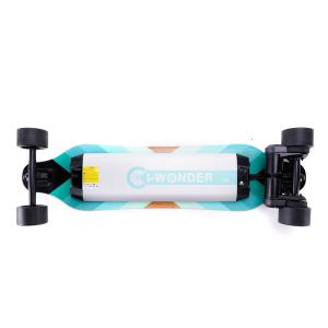 Quality Dual Hub Motors Battery Powered Longboard In Wheel SK-E2 Electric Penny Board wholesale