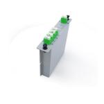 Customized Fiber Length Fiber Optic PLC Splitter Module 2x8 Cassette Card