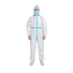 Nonwoven Protective Disposable Medical Isolation Coverall Clothing 60 gsm