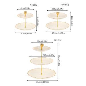 Quality 10-Inch White Ceramic Plate Stand Perfect for Kitchen Home Decor on Special Occasions wholesale