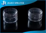 Transparent Plastic Cosmetic Containers Clear 100ml Tiny Shape Convenient OEM