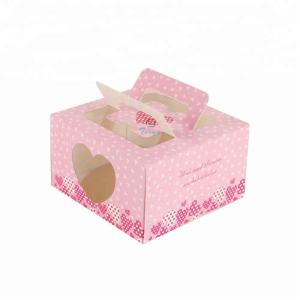 Quality custom cake box with pvc window wholesale