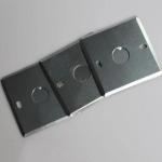 Square Anticorrosion Electrical Box Cover Plate Metal Stainless Steel For