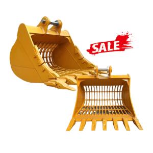 Quality Metal Q355B Backhoe Skeleton Bucket 0.2 Cbm For CX57 Excavator wholesale