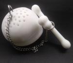 custom wholesale high quality silicone Skull Tea Infuser