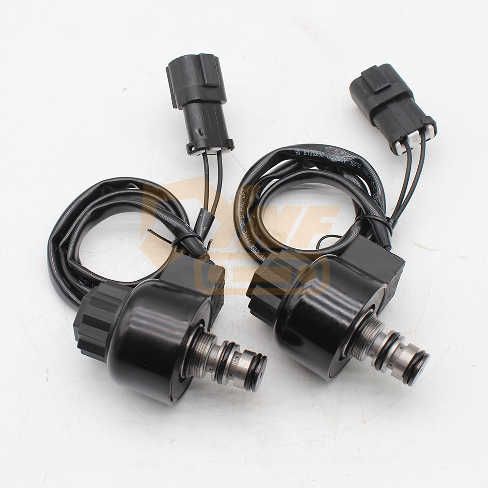 Excavator 24V DC Rotary Solenoid Valve OEM 203-60-56180 203-60-56560 SD1169-24-11 For Komatsu 4D95 PC120-5 PC60-5