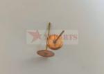 Corrosion Resistance Umbralla Base Copper CD Weld Pins For Fix Cement Roofing