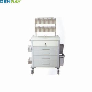 Quality Steel Anesthesia Trolley 645 X 470 X 975mm Anaesthesia Cart wholesale