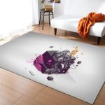 European style living room, carpet, bedroom, restaurant, map, table size, logo,