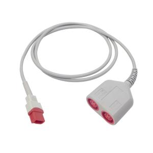 Quality Compatible 6pin Dual Head Spacelabs Ultraview IBP Adapter Cable B3012-16 wholesale