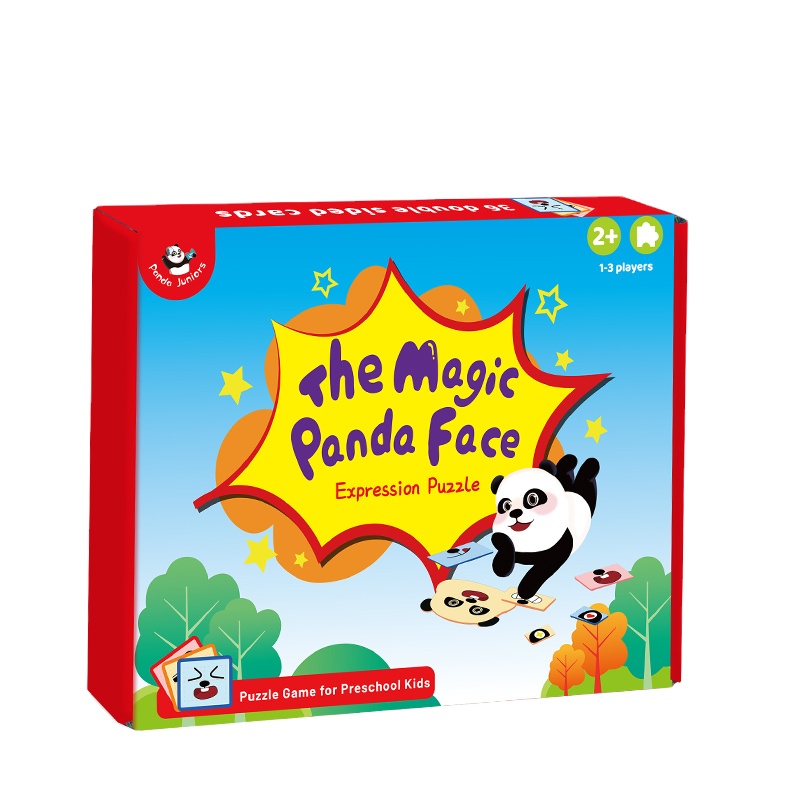 Face Changing Matching Puzzle Educational Montessori Toy for Preschooler
