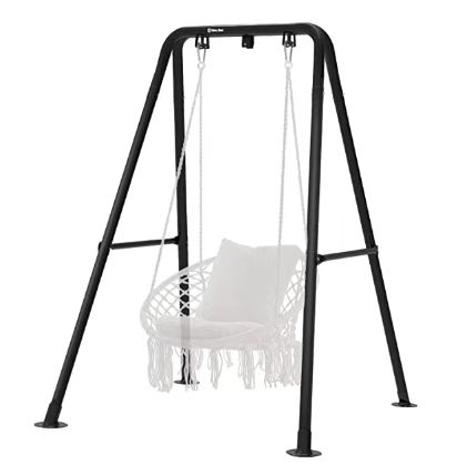 Portable Hammock Chair Stand for Convenient Relaxation in Indoor and Outdoor Areas
