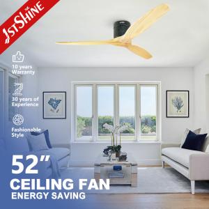 Quality Flush Mount Decorative Ceiling Fan With DC Motor Inverter 5 Speed wholesale