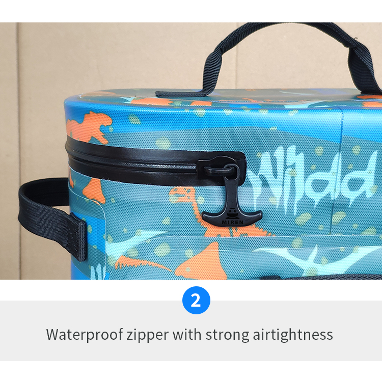 Customized 29 Cans Camouflage Cooler Backpack For Camping Picnic