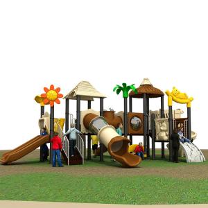 Quality Outdoor Playground Slide Castle Amusement Park Toys Children wholesale