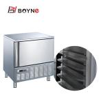 2200w 100L Commercial Kitchen Equipment 8 Layers Blast Freezer 30 mins can get