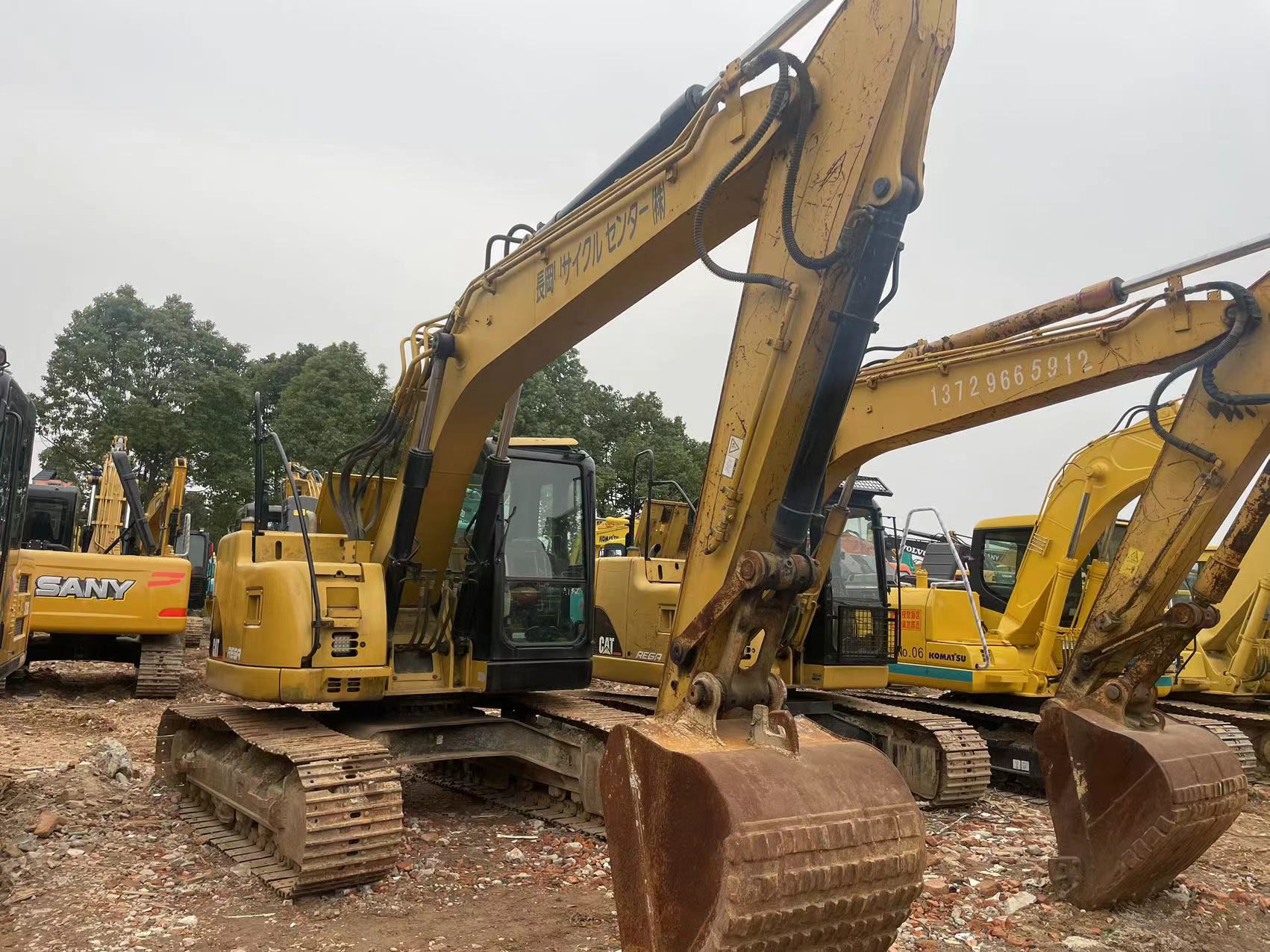 Excavator CAT 313C Second-hand Carter excavator 13ton excav used cat