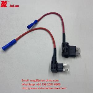 Quality F3A 5A 10A 15A Fuse Tap 16AWG Car Add a Circuit ACU Blade Fuse Adapter with Fuse Holder for Cars Trucks wholesale