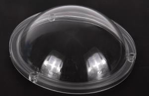 Quality 142MM Diameter High Bay Led Lamp Lens Transparent Plastic PC Cover 91% Tranmittance wholesale