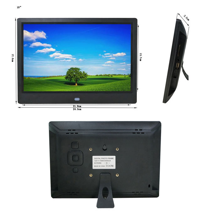 12.5'' IPS Digital Photo Frame LCD screen 1920*1080 New Design White/Black MSTAR  Main Control Chip USB /HDMI