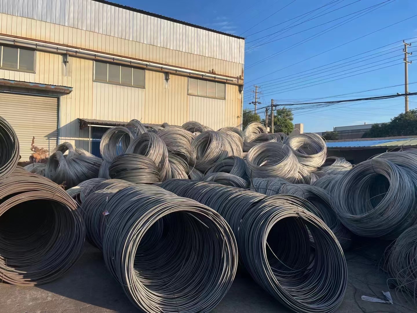 Mild Hardness Carbon Steel Rebar Wire Coil Diameter 0.1 - 30mm