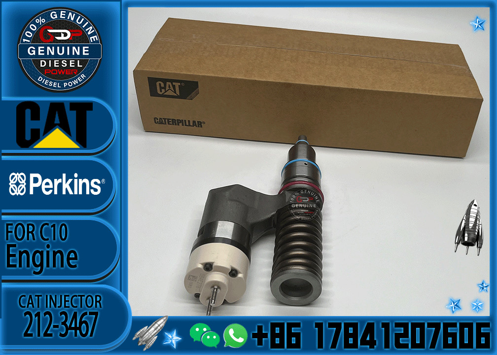 C10 Fuel Injector Assembly 203-7685 212-3467 212-3468 350-7555 317-5278 161-1785 10R-0967 10R-1259 10R-1258