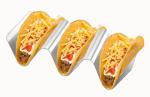 Wholesale Premium Stainless Steel 3 Pack Taco Holder For Baking Dishwasher