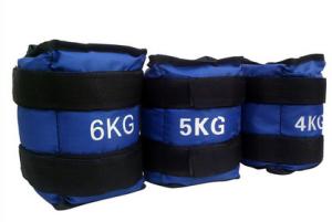 Quality 1kg 2kg 3kg 4kg 5kg 6kg blue red yellow Weighted Ankle and Wrist sandbag wholesale