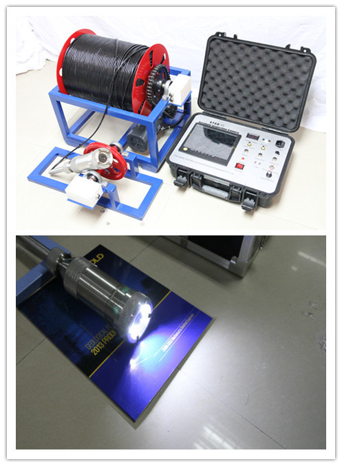 Downhole Inspeciton Camera 100m to 2000m Depth Borehole Well Video Colour Camera Centeral and Side View