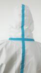 Collapsible Disposable Protective Clothing Breathable Good Air Permeability