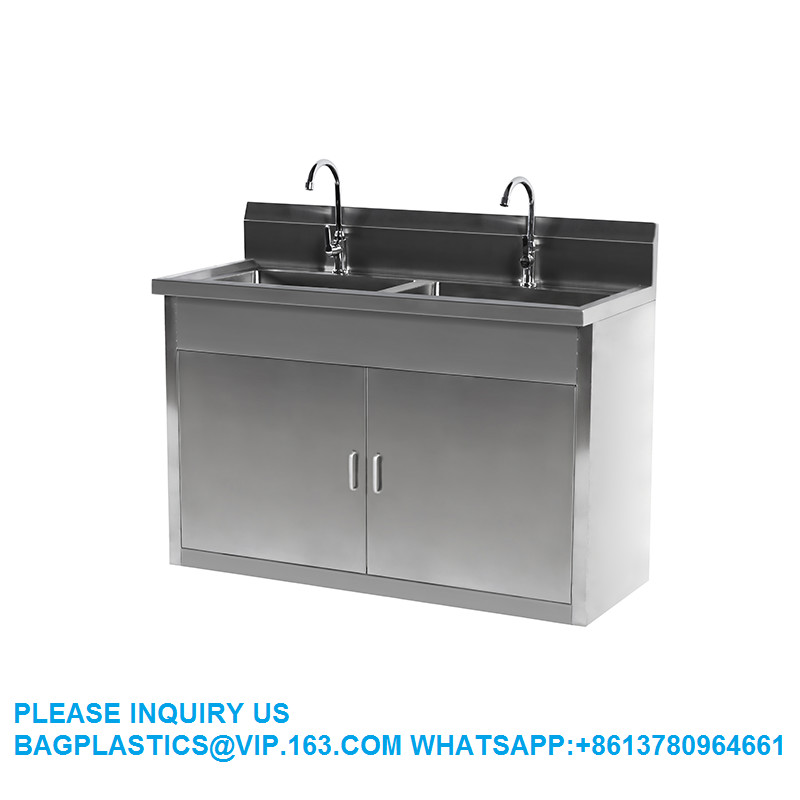Lab Furniture Supplies Factory Customized Stainless Steel Metal Cabinet With Hook