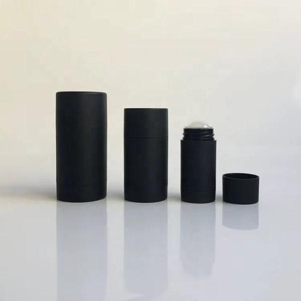 Customized Round Twist Up Plastic PP Deodorant Stick Container 15ml 30ml 50ml