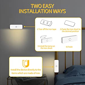 battery closet light motion sensor