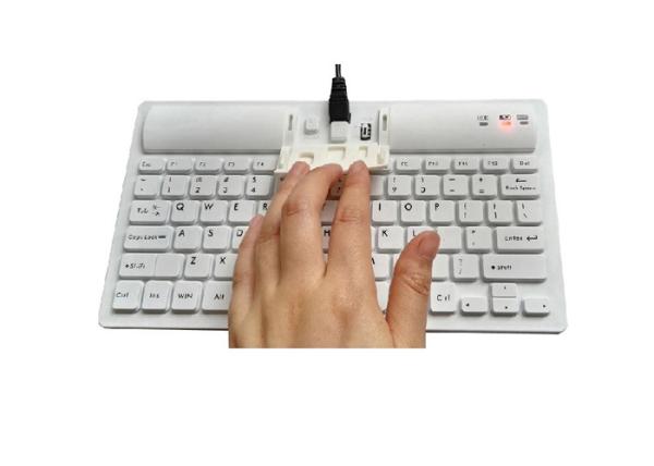 Cheap IP65 180mAh Battery Bluetooth 3.0 Washable Medical Keyboard for sale