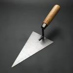 Wood Handle Pointing Trowel Carbon Steel Wooden Handle Bricklaying Trowel