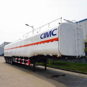 Quality CIMC 3 Axle 45Cbm Fuel Oil Diesel Tanker Trailer For Transport wholesale