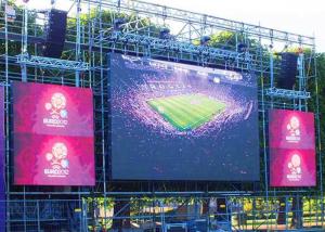 Quality Concert P8 Outdoor LED Display Board Die Casting Aluminum Cabinet 1/4 Scan Driving wholesale