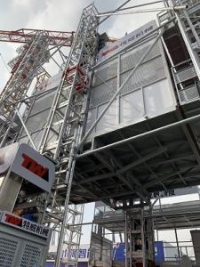 Quality Twin Mast SC800 Building Site Hoist , 8Ton High Rise Material Hoist wholesale