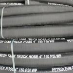 4inch Heavy Duty Oil Resistance NBR Rubber For Fuel Oil Gasoline Delivery And