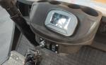 Black Color 4 Seater Golf Cart wheelbase 1720mm Ground clearance 235mm