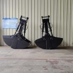 Kobelco Mini Excavator Clamshell Bucket For Construction CAT320