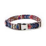 Heat Transfer Personalized Pet Collars Metal Buckle Custom Dog Collars